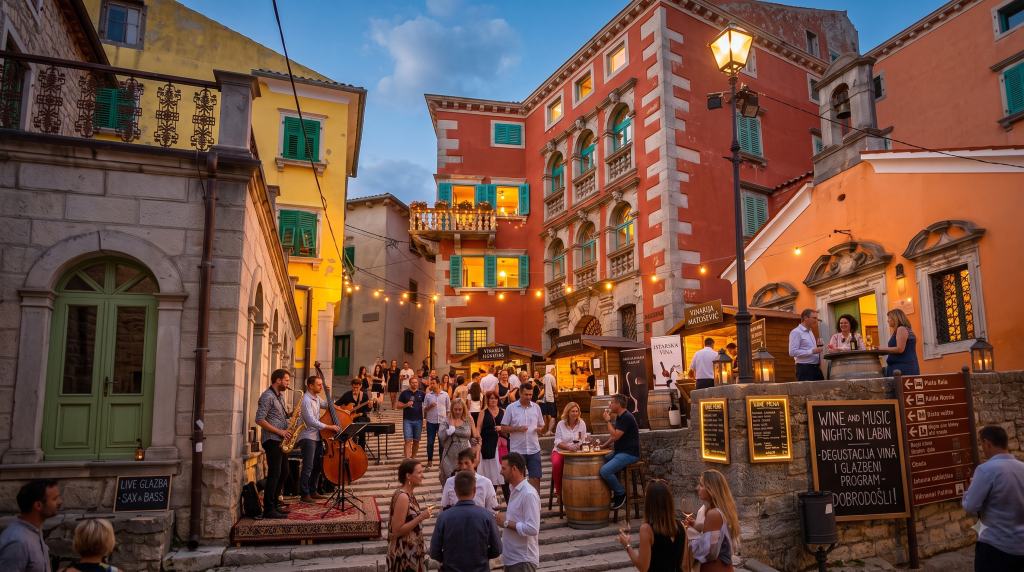 Wine & Music Nights – Labin